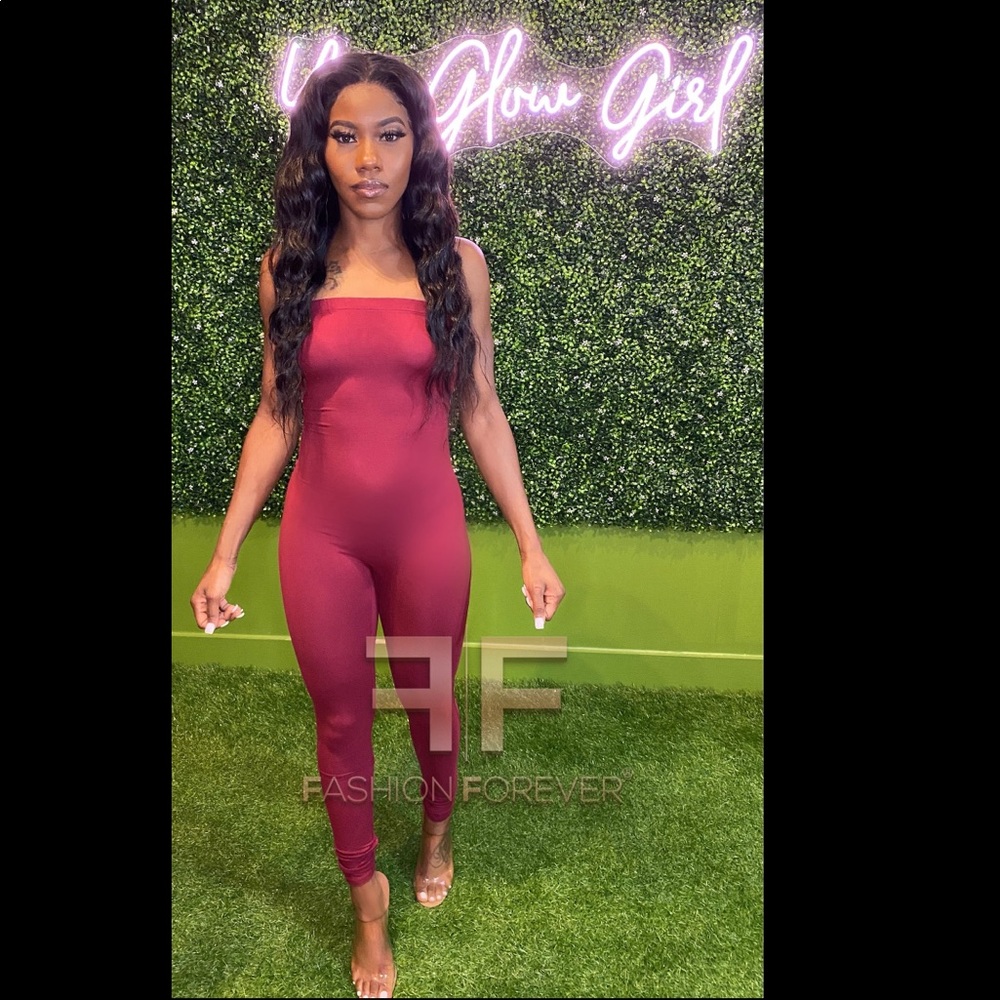 Strapless Jumpsuit